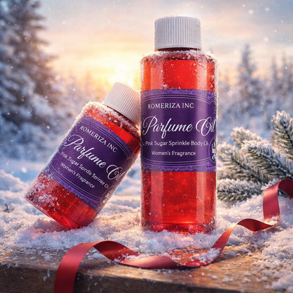 ROMERIZA Pink Sugar Scented Body Oil Our Interpretation