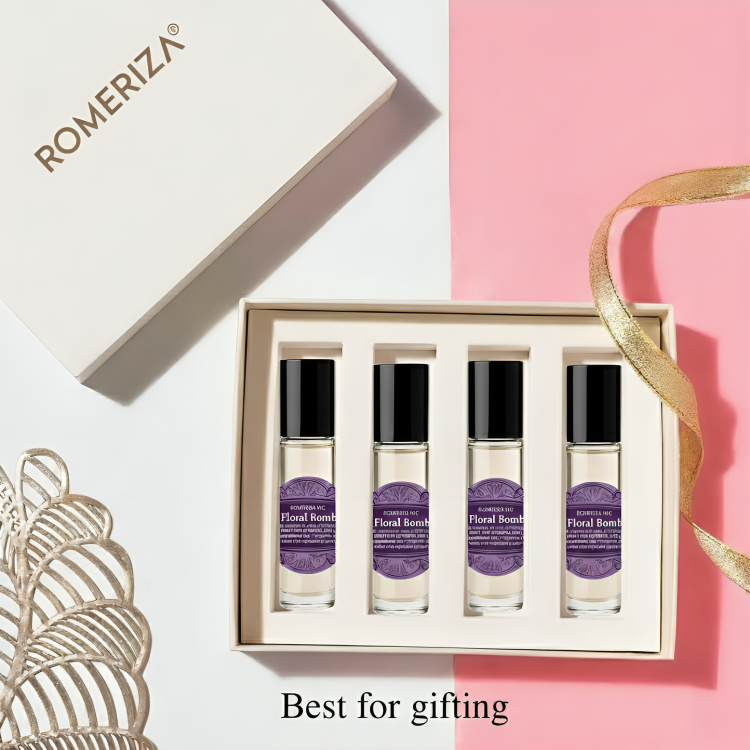 Romeriza Women's Floral Bomb Roll On Oil