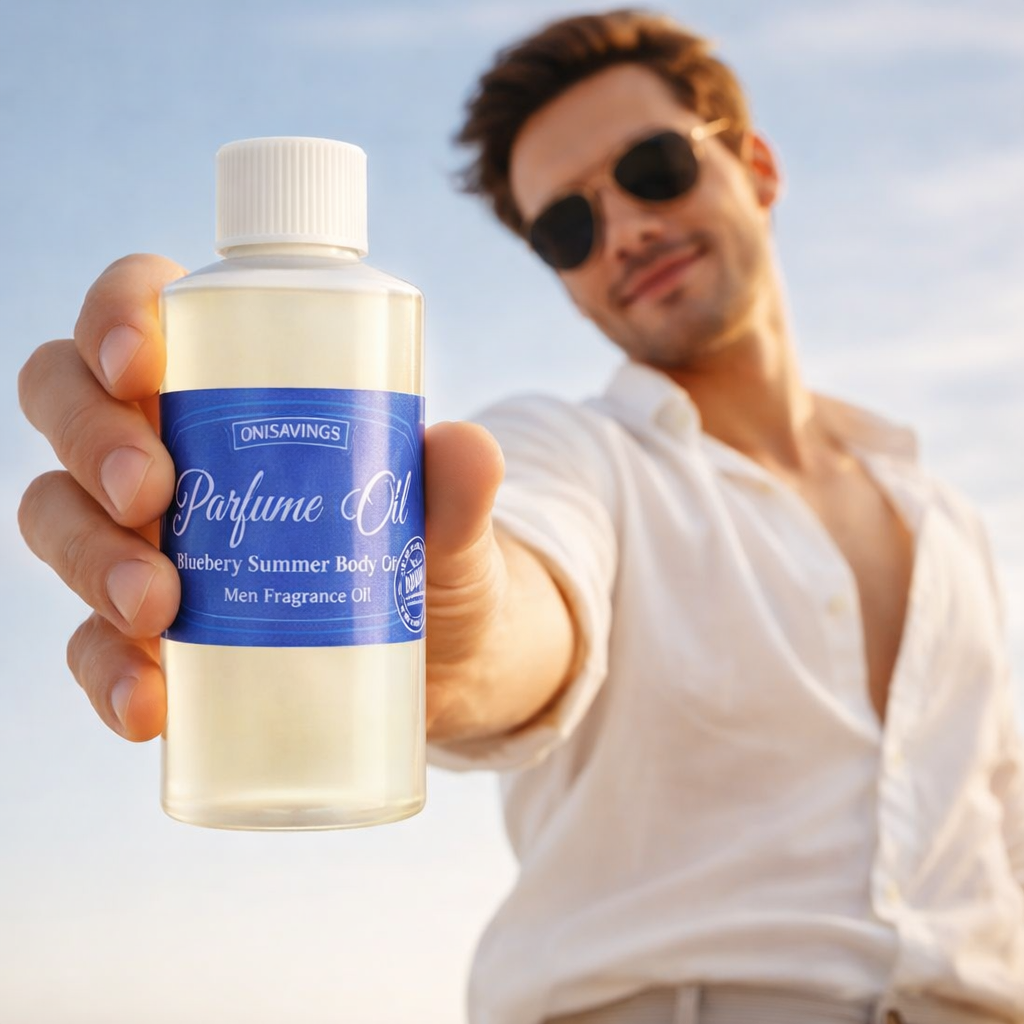 Blueberry Summer Long Lasting Men Perfume Body Oil