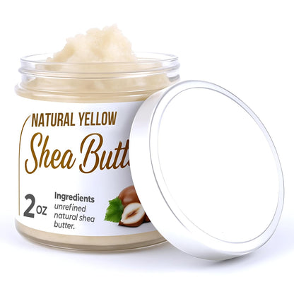 Organic Unrefined Shea Butter Skin Moisturizer