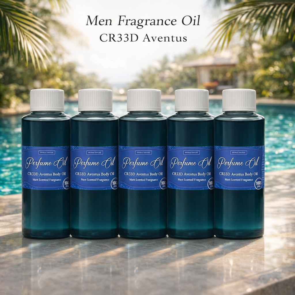 CR33D Aventus Long Lasting Men Body Oil Perfume