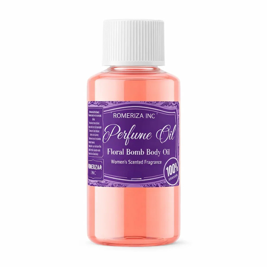 Floral Bomb Long Lasting Women Body Oil Perfume