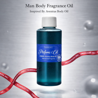 CR33D Aventus Long Lasting Men Body Oil Perfume