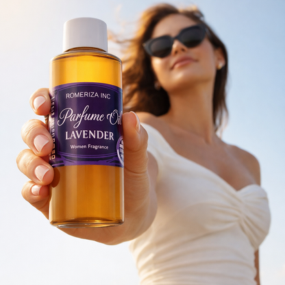 Lavender Long Lasting Women Perfume Body Oil