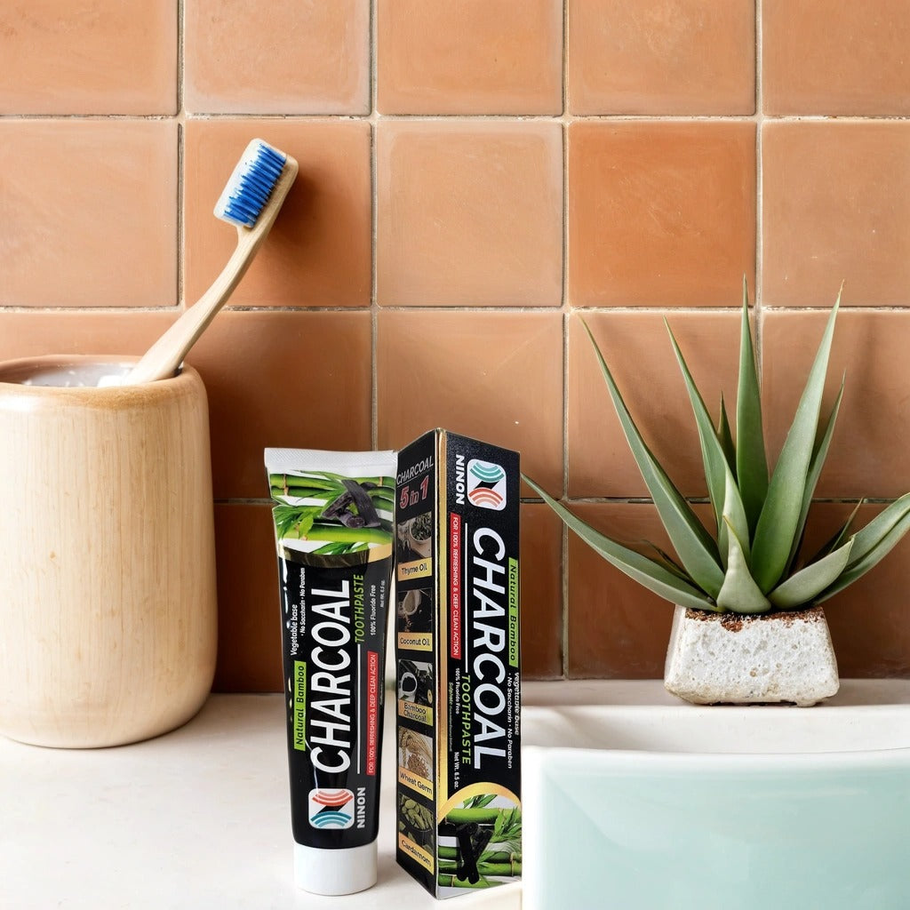 Ninon Activated Charcoal Whitening Toothpaste