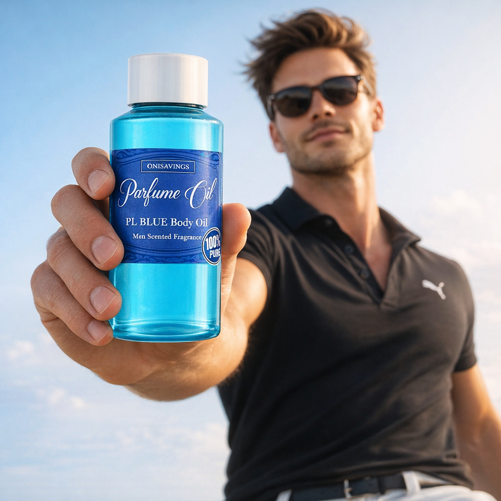 PL Blue Long Lasting Men Fragrance Oil