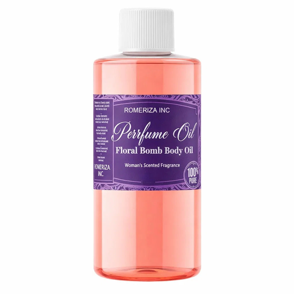 Floral Bomb Long Lasting Women Body Oil Perfume