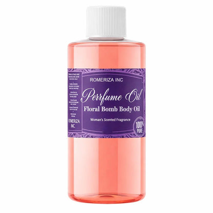 Floral Bomb Long Lasting Women Body Oil Perfume