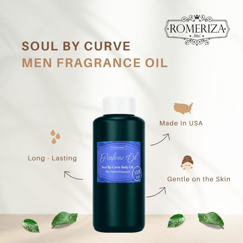Soul By Curve Long Lasting Men Fragrance Oil