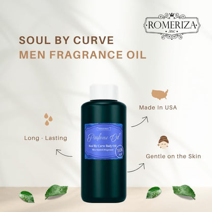 Soul By Curve Long Lasting Men Fragrance Oil