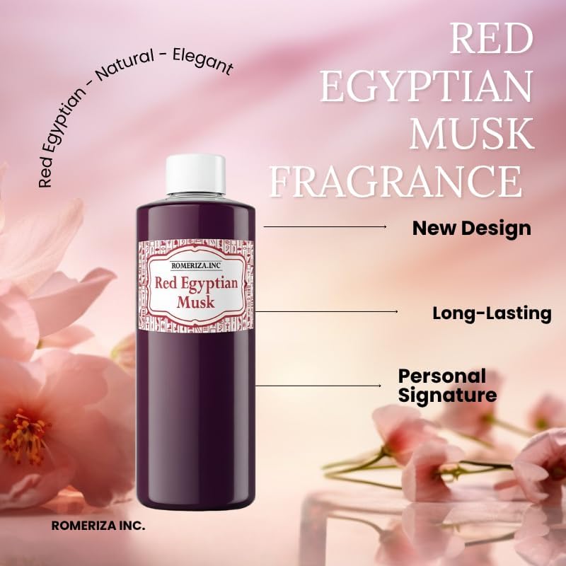 Red Egyptian Musk Clean Woodsy Fragrance Oil Men Women