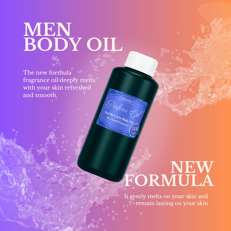 Soul By Curve Long Lasting Men Fragrance Oil