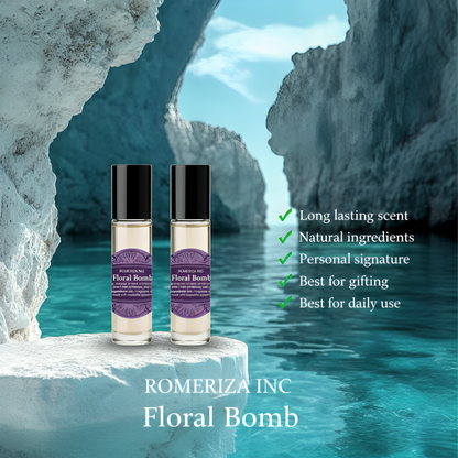 Romeriza Women's Floral Bomb Roll On Oil