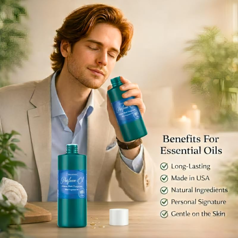 ROMERIZA INC African Musk Perfume Oil Men