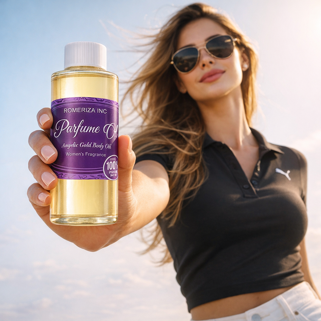 Angelic GOLD Perfume Body Oil For Women,Our Interpretation Scented Fragrance