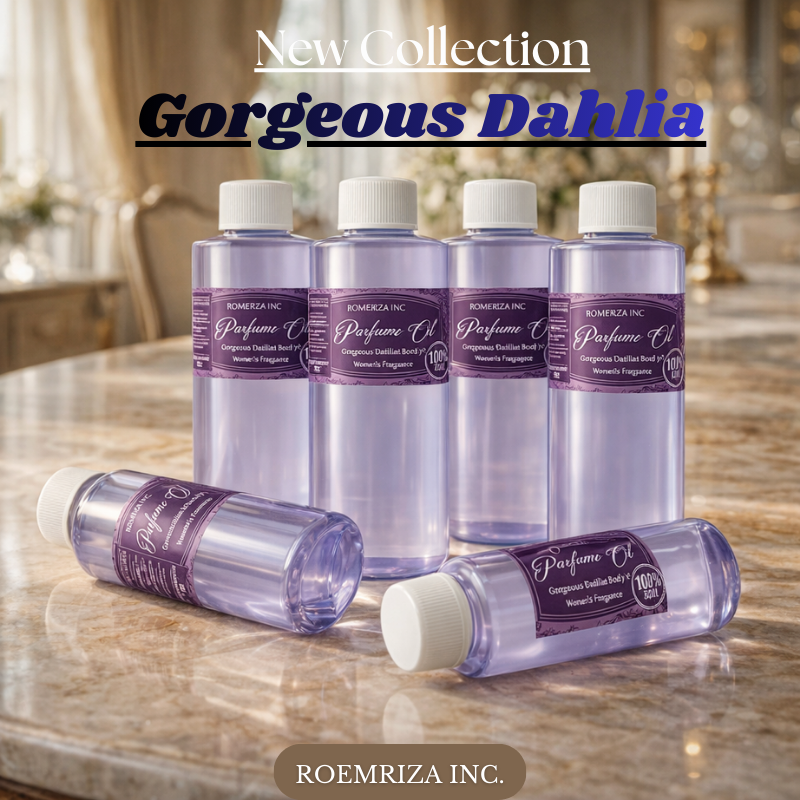 Gorgeous Dahlia Rush Women Body Oil Fragrance