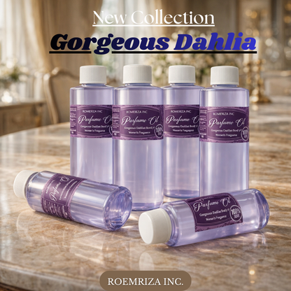 Gorgeous Dahlia Rush Women Body Oil Fragrance