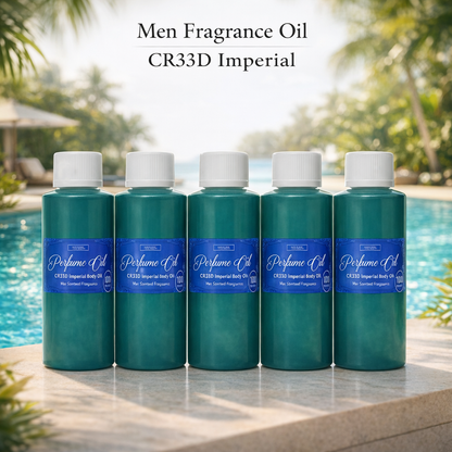 CR33D Imperial Long Lasting Men Body Oil Perfume