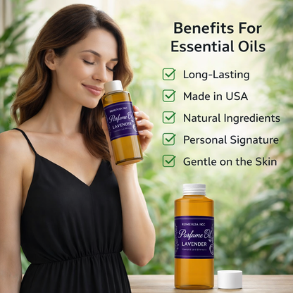 Lavender Long Lasting Women Perfume Body Oil