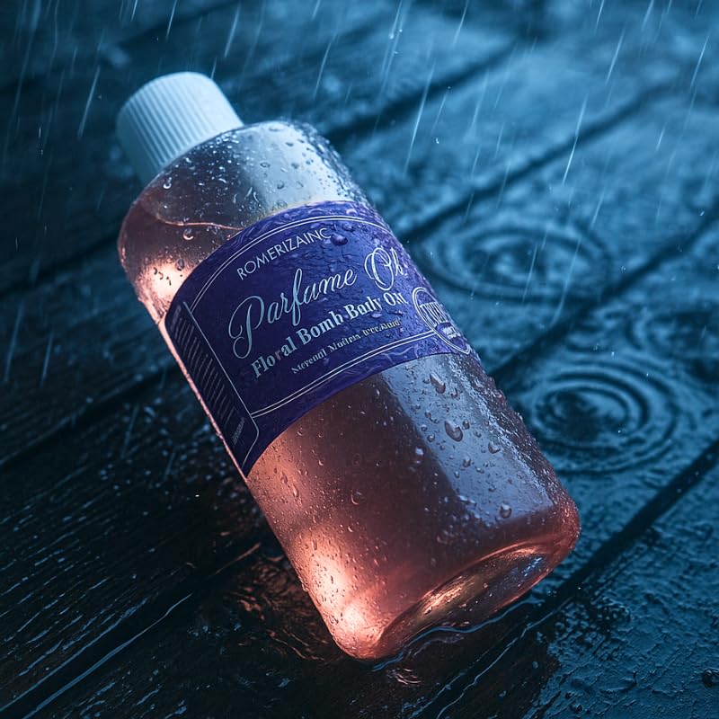 Floral Bomb Long Lasting Women Body Oil Perfume
