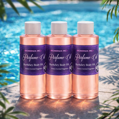 Burb3rry Long Lasting Women Scented Body Oil