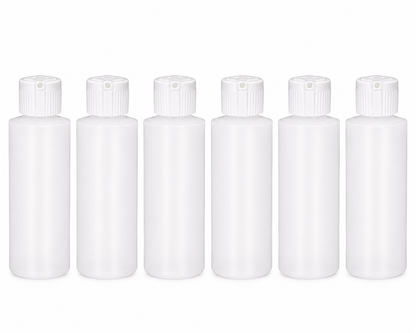 2 Oz Premium Leakproof Refillable Plastic BPA, BPF-Free Bottles