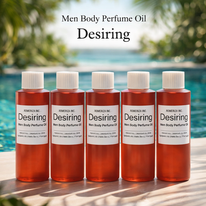 Desiring Body Oil For Men Perfume Oils Long Lasting Scent