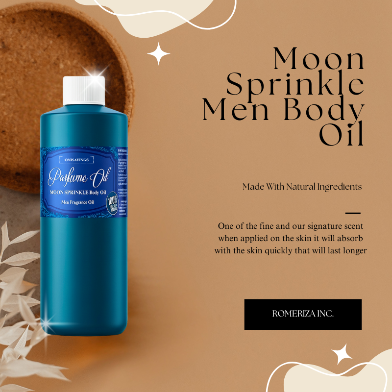 Moon Sprinkl Long Lasting Men Fragrance Oil