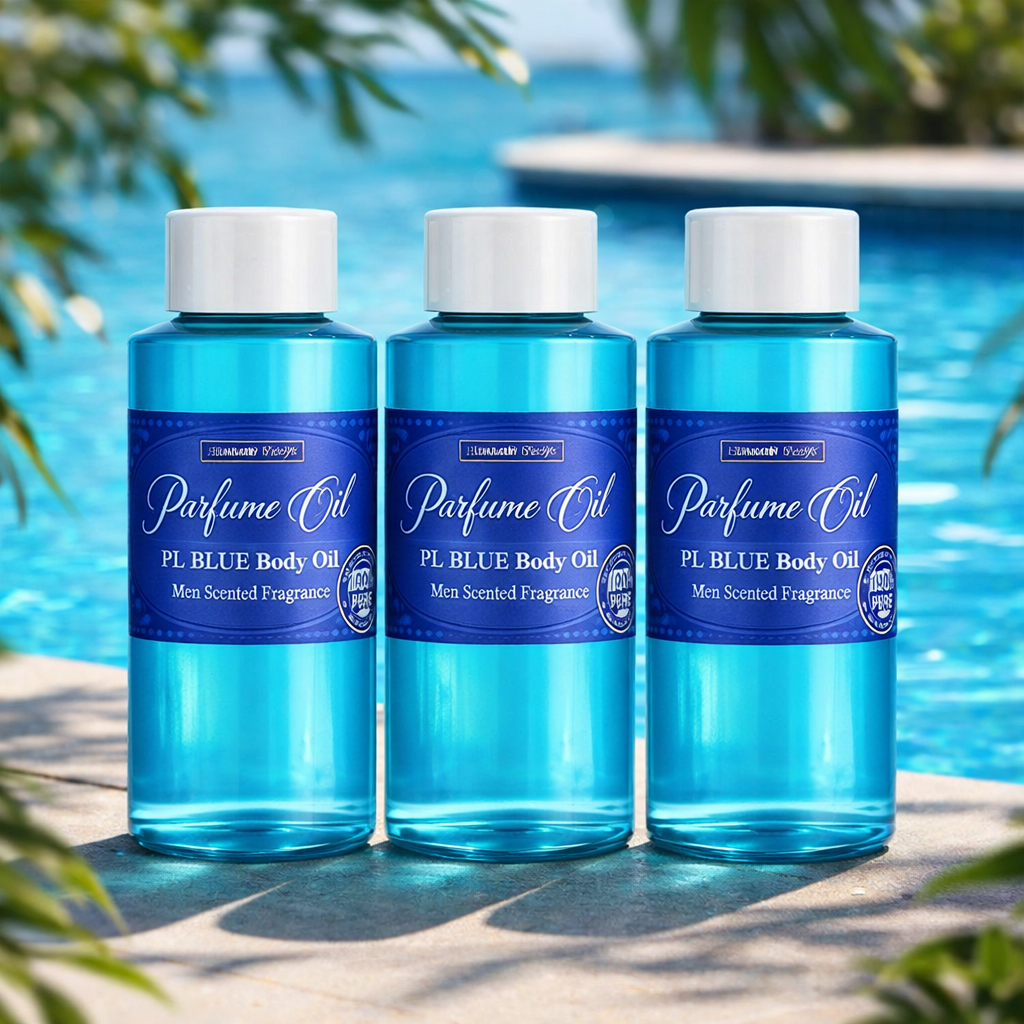 PL Blue Long Lasting Men Fragrance Oil