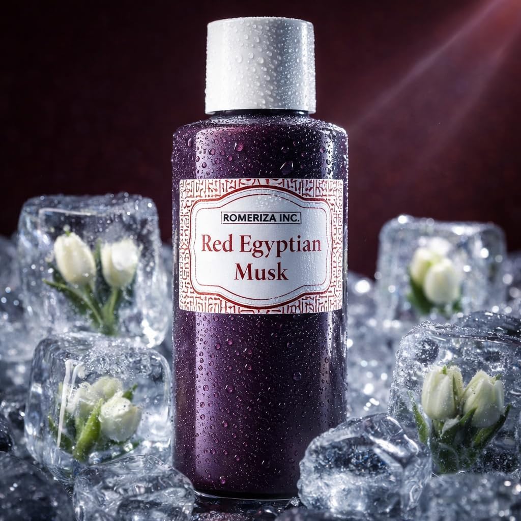 Red Egyptian Musk Clean Woodsy Fragrance Oil Men Women