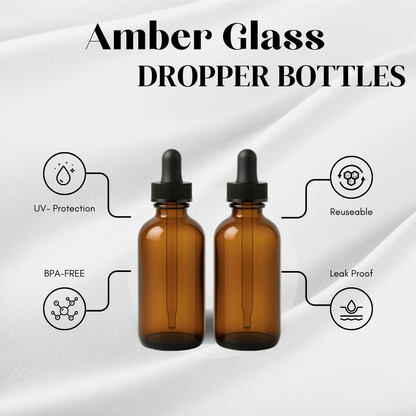 Romeriza Refillable Oil Storage Bottles Set