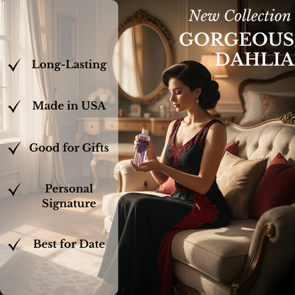 Gorgeous Dahlia Rush Women Body Oil Fragrance