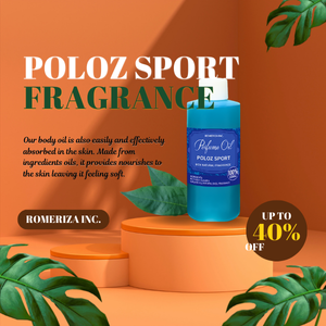 Poloz Sport Long Lasting Men Perfume Body Oil