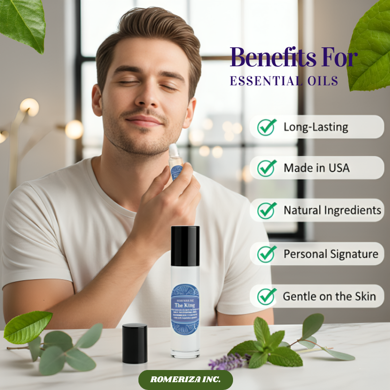The King Men Roll-On Long Lasting Fragrance Oil