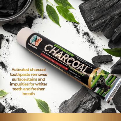 Ninon Activated Charcoal Whitening Toothpaste