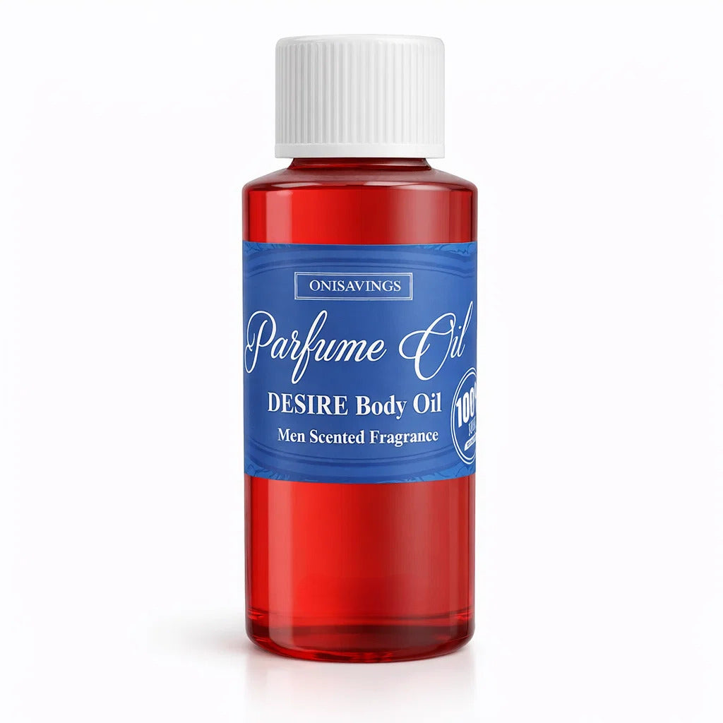 Desire Men Body Oil Fragrance Natural Scent