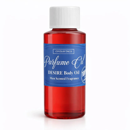 Desire Men Body Oil Fragrance Natural Scent