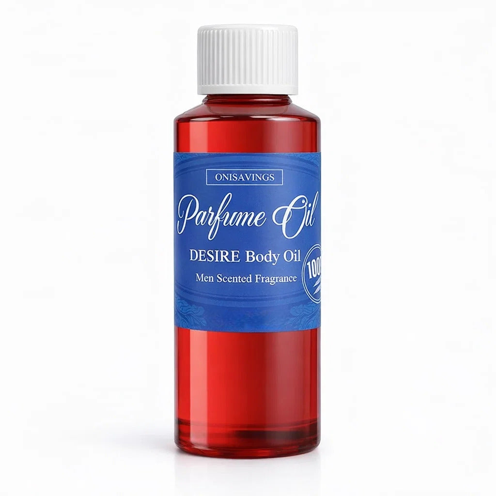 Desire Men Body Oil Fragrance Natural Scent