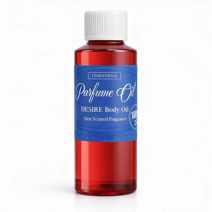Desire Men Body Oil Fragrance Natural Scent