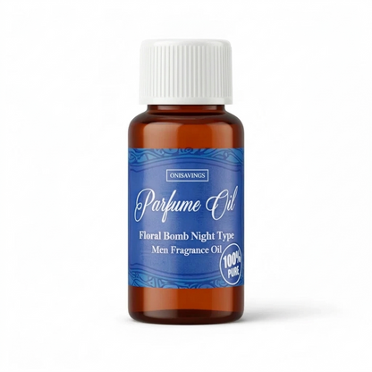 Floral Bomb Night Long Lasting Perfume Oil Men