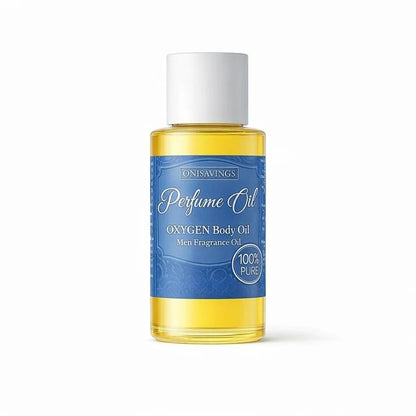 OXYGEN Yellow Long Lasting Men Perfume Body Oil