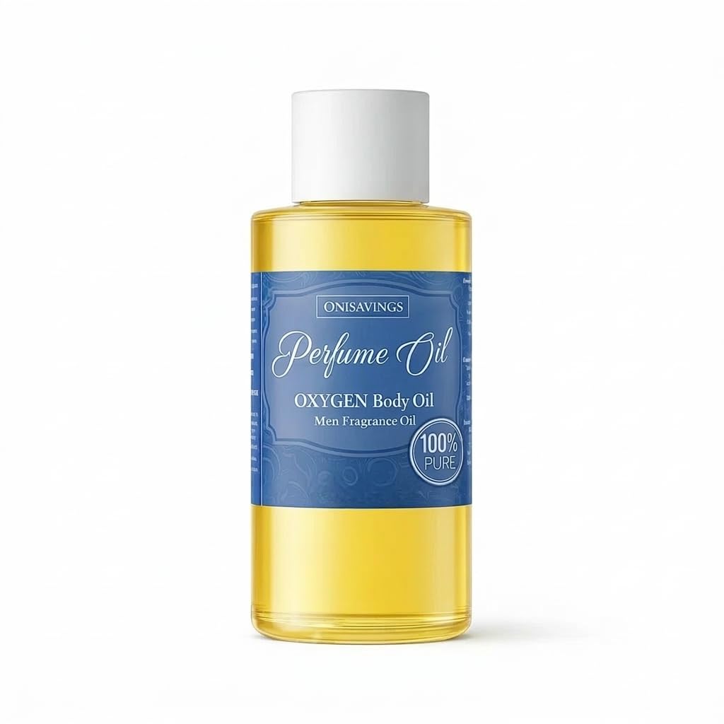 OXYGEN Yellow Long Lasting Men Perfume Body Oil