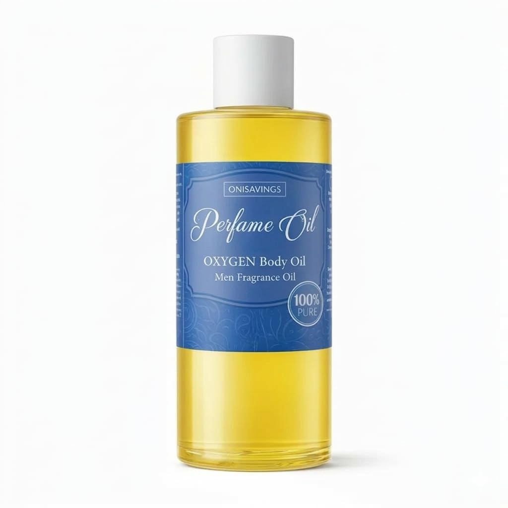 OXYGEN Yellow Long Lasting Men Perfume Body Oil