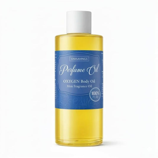 OXYGEN Yellow Long Lasting Men Perfume Body Oil