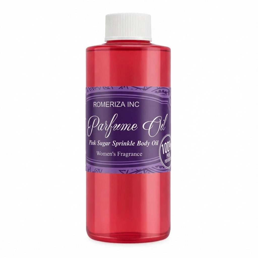 ROMERIZA Pink Sugar Scented Body Oil Our Interpretation