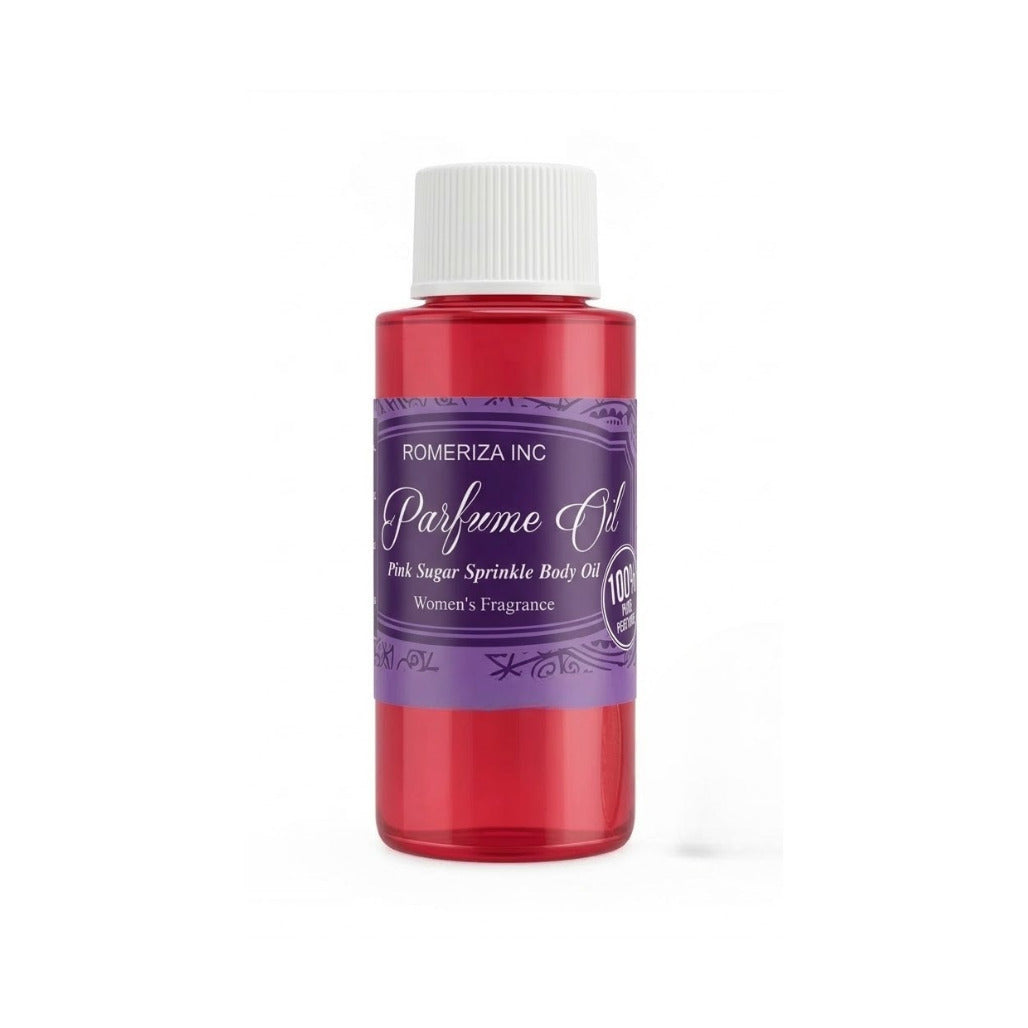 ROMERIZA Pink Sugar Scented Body Oil Our Interpretation