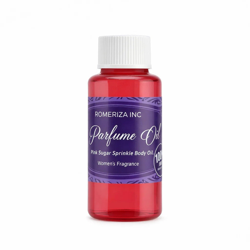 ROMERIZA Pink Sugar Scented Body Oil Our Interpretation