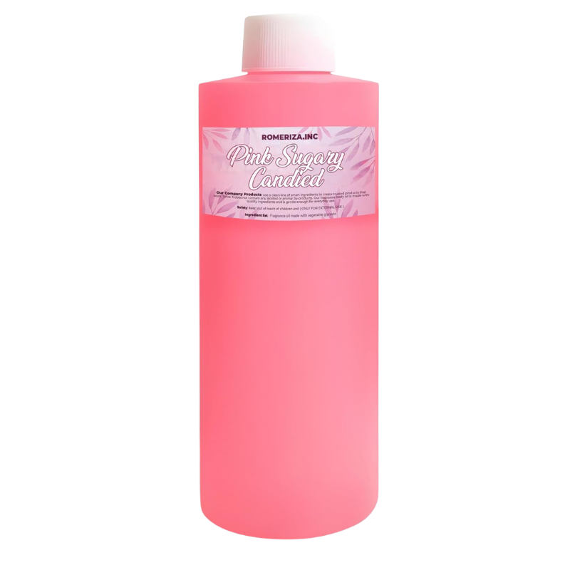 Pink Sugary Candied Scented Body Oil Women