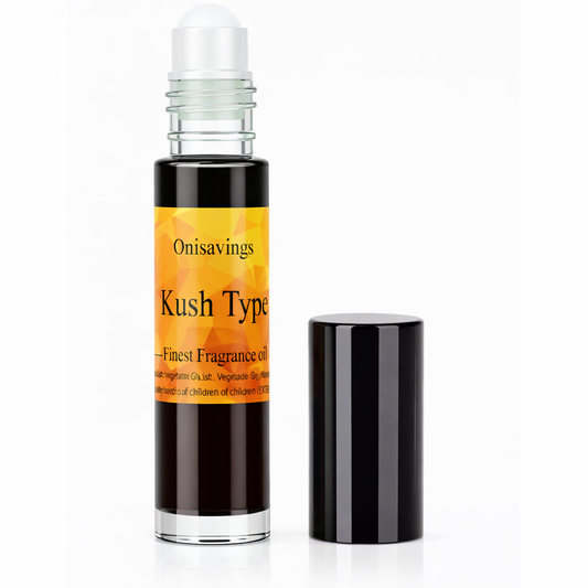 Kush Type 10ml Glass Bottle Perfume Oil Men
