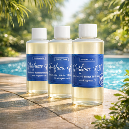 Blueberry Summer Long Lasting Men Perfume Body Oil